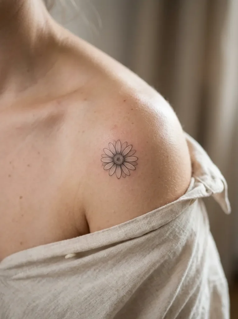 Fine line daisy