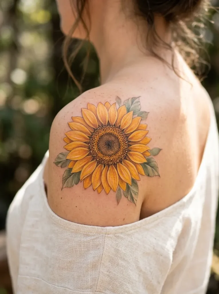 Golden sunflower
