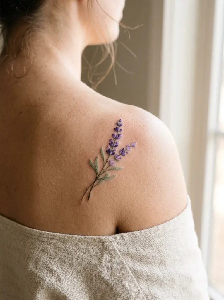 Lavender sprig