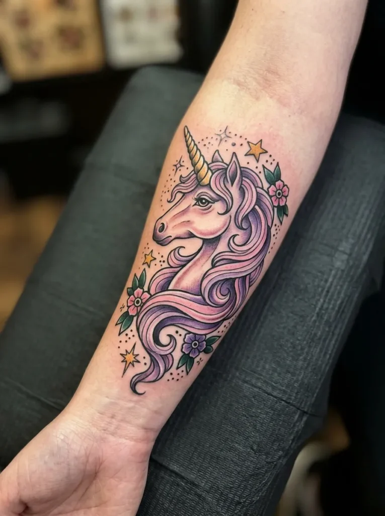 Unicorn horse