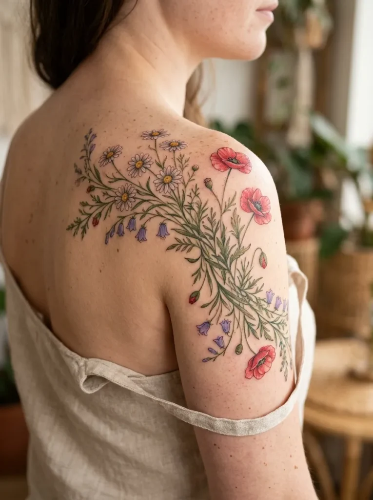 Wildflower bouquet